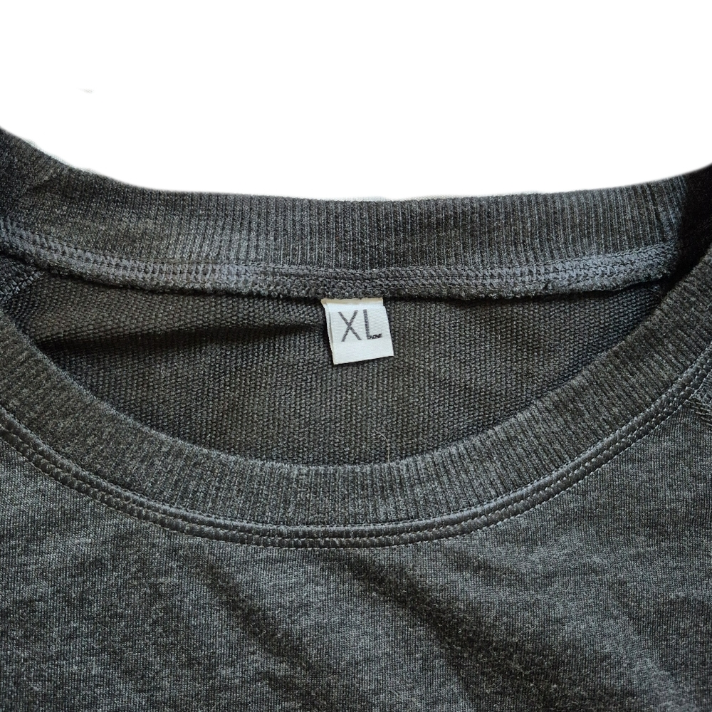 Witch Halloween Grey Pullover Sweatshirt, Size XL | On a Dark Desert Highway - Picture 4 of 7